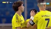 状态火热！菲利克斯头球破门，利雅得胜利1-0领先！